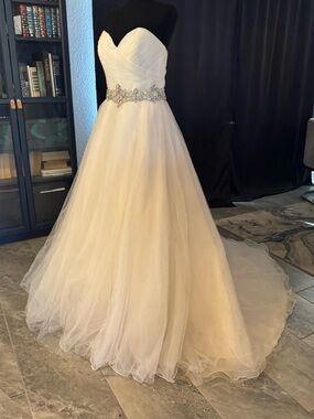 Morilee Nikola Strapless Sweetheart Tulle Ballgown